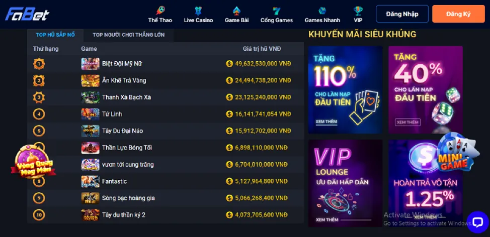 Minh họa phần câu hỏi thường gặp của win333 app